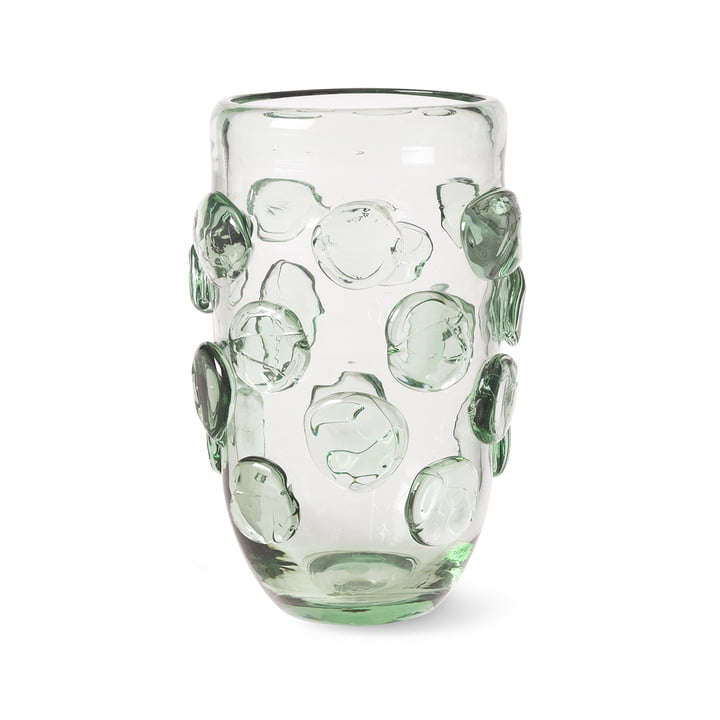 ferm Living - Lump Vase, H 25 cm x Ø 17 cm, clear (recycled)