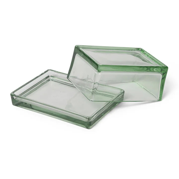 Ferm Living - Oli Butter dish, clear