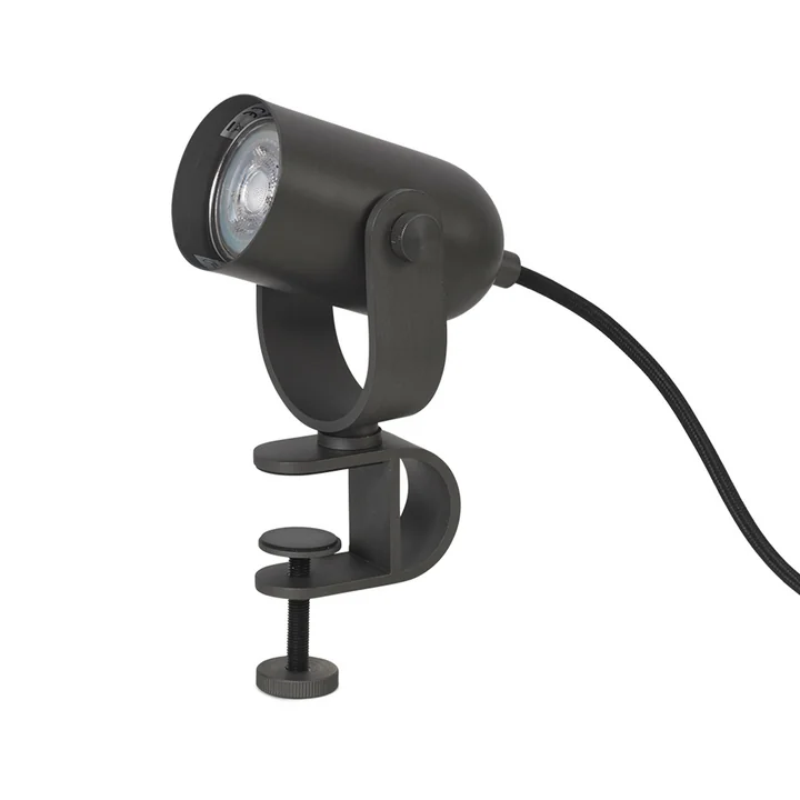 Ruuvi Table lamp from Ferm Living in the color black