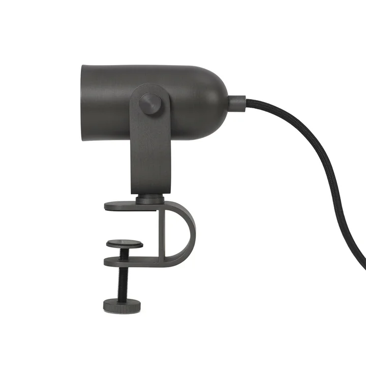Ruuvi Table lamp from Ferm Living in the color black
