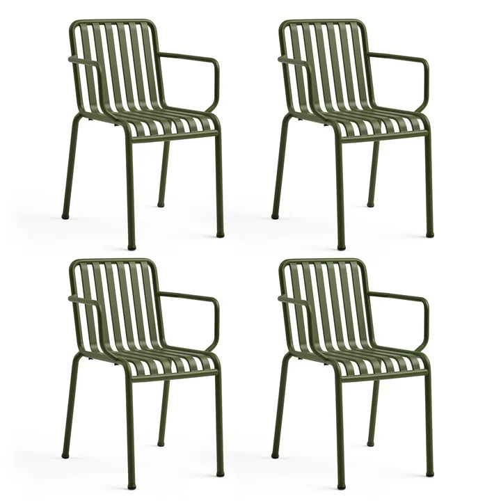 HAY PALISSADE CHAIR 2脚セット オリーブ HAY Palissade chair, olive | Finnish Design Shop