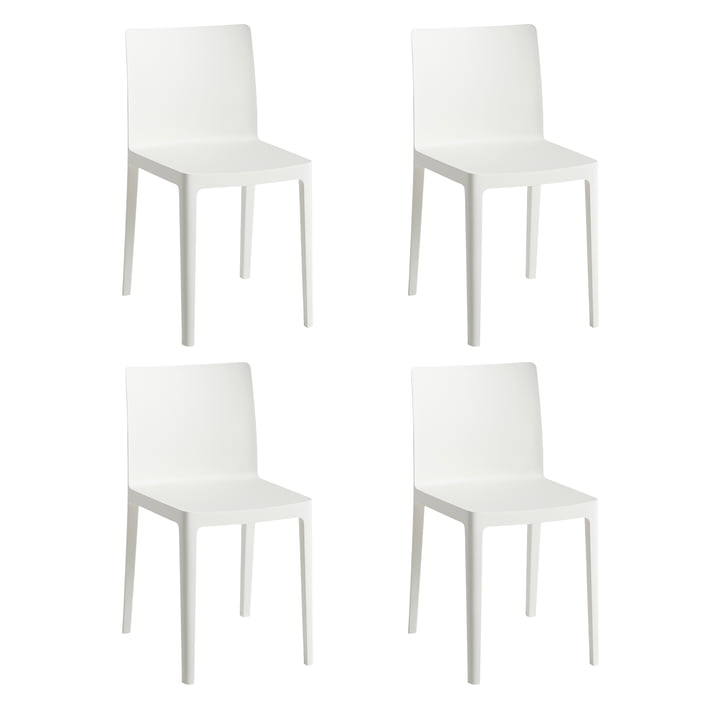 Hay - Élémentaire Chair , cream white (set of 4)