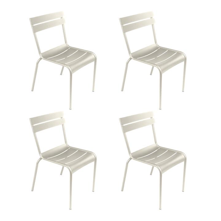 Fermob - Luxembourg Chair, clay gray (set of 4)