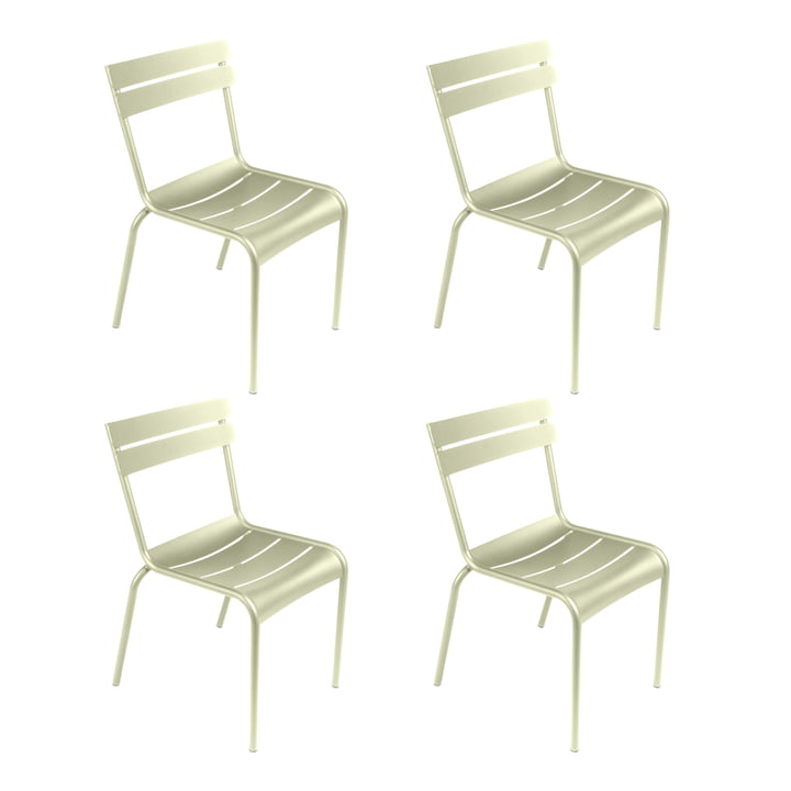 Fermob - Luxembourg Chair, lime green (set of 4)