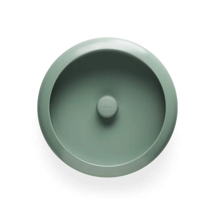 Oloha Large bowl with LED battery light, sage by Fatboy