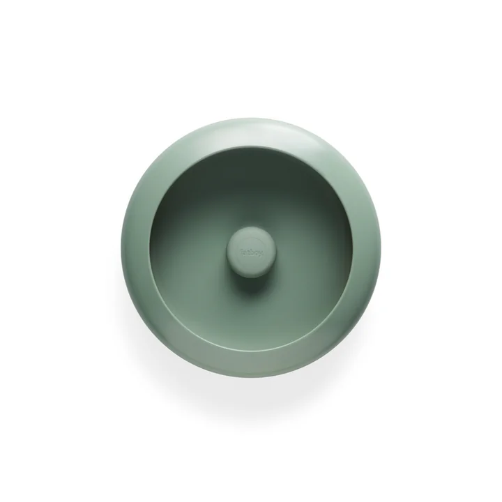 Oloha Medium bowl with LED battery light, sage by Fatboy