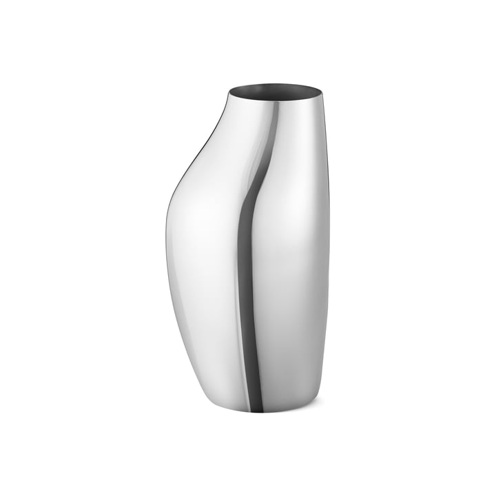 Sky Vase from Georg Jensen in stainless steel finish