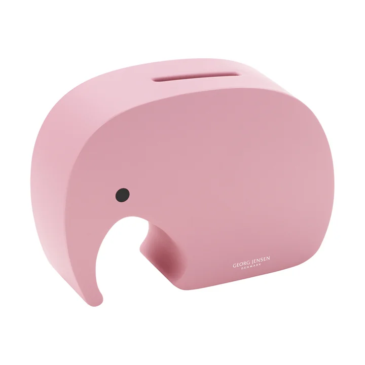 Moneyphant Money box from Georg Jensen in the design strawberry blush