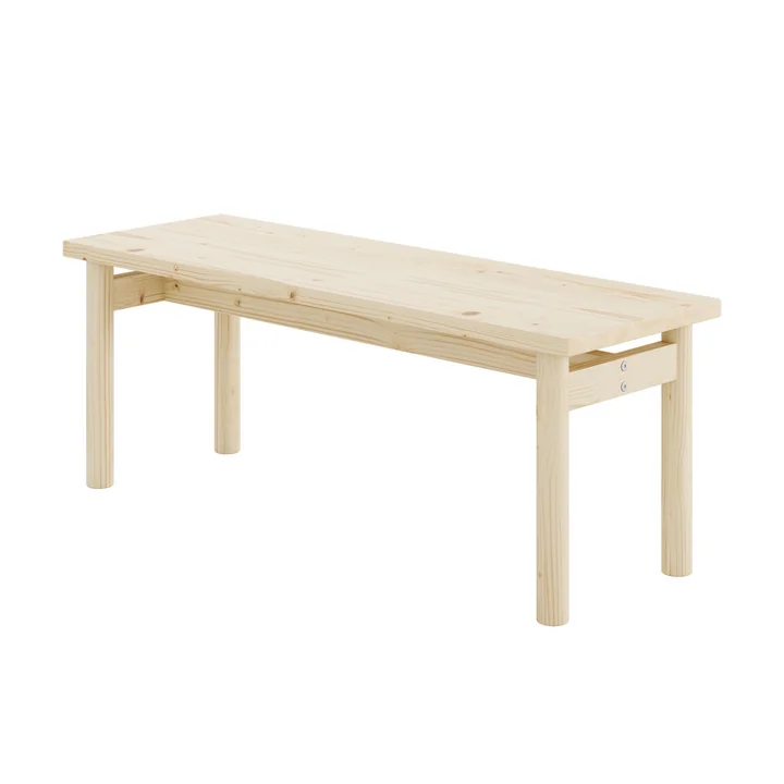 Pace bench from Karup Design in the finish natural