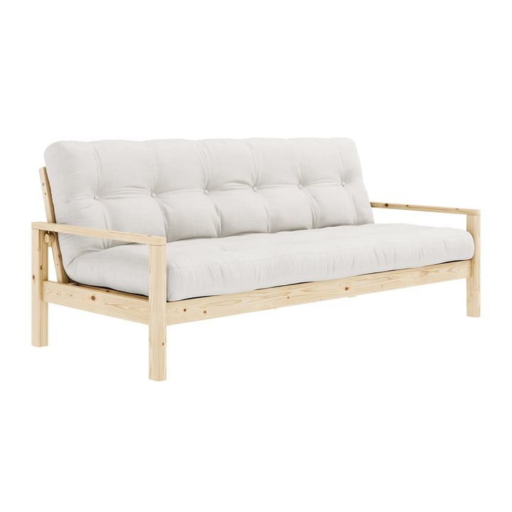 Knob Sofa bed from Karup Design in the finish natural pine / natural (701)