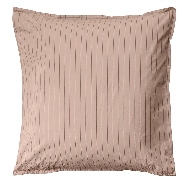 Pillowcase Dagny, 80 x 80 cm, straw / bark from By Nord