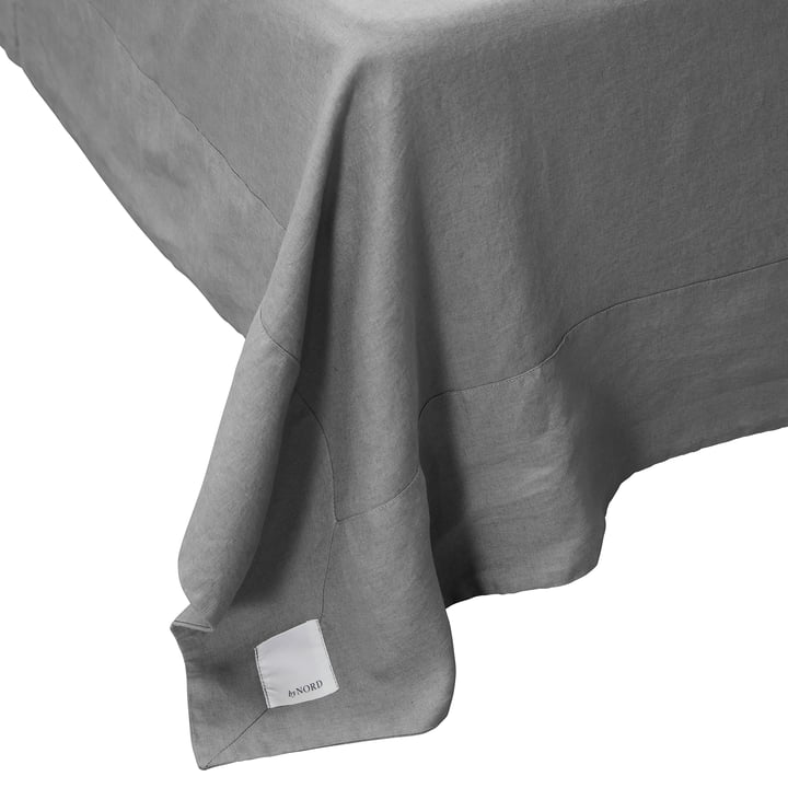 Bed valance Gunhild, 280 x 280 cm, rock from By Nord