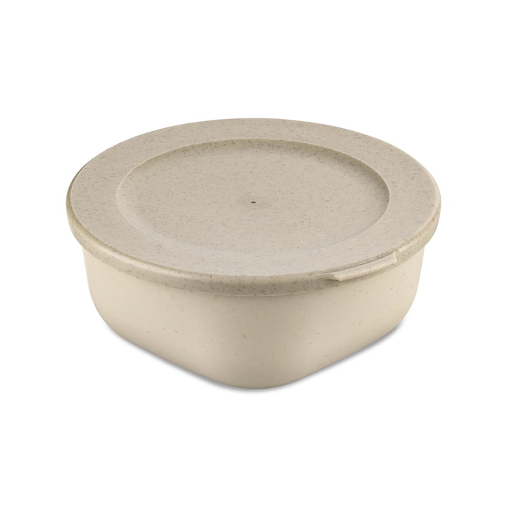 Koziol - CONNECT BOX, with lid, 700 ml, nature desert sand