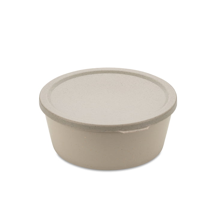 Koziol - CONNECT BOWL Bowl, with lid, 400 ml, nature desert sand