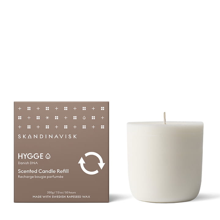 Refill for scented candle Ø 7.9 cm, Hygge from Skandinavisk