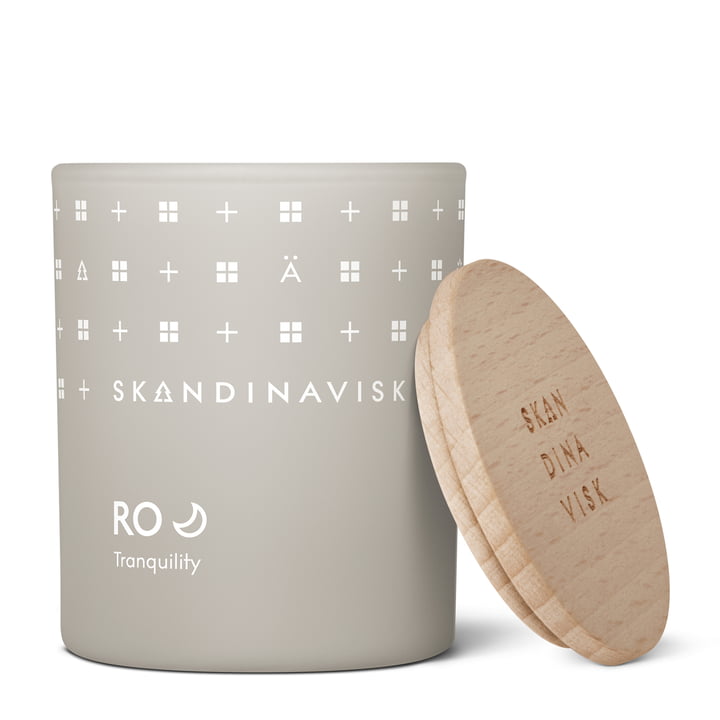 Scented candle with lid Ø 5.1 cm, Ro from Skandinavisk