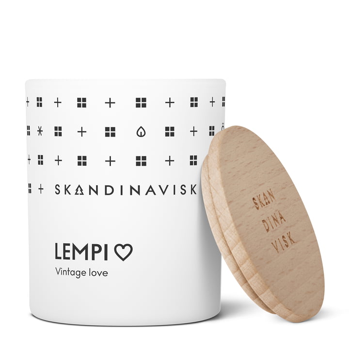 Scented candle with lid Ø 5.1 cm, Lempi from Skandinavisk