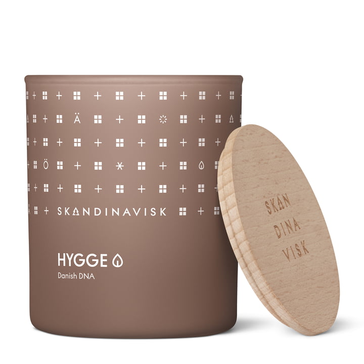 Scented candle with lid Ø 7.9 cm, Hygge from Skandinavisk
