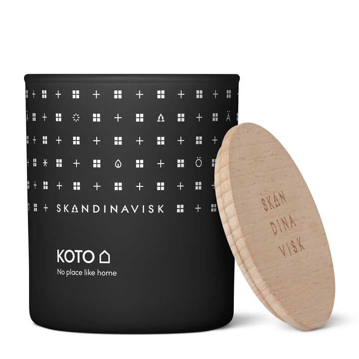 Scented candle with lid Ø 7.9 cm, Koto from Skandinavisk