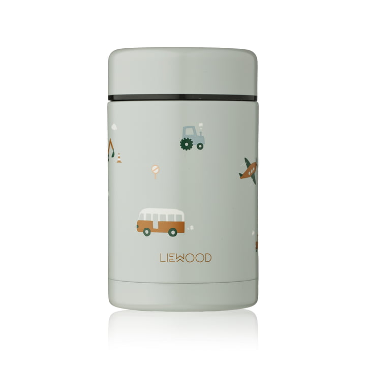 Bernard Lunchbox by LIEWOOD in the version vehicles, dove blue