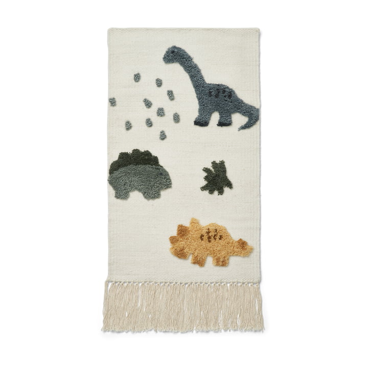 Blanca Tapestry by LIEWOOD in the design Dino, 45 x 65 cm, multicolored