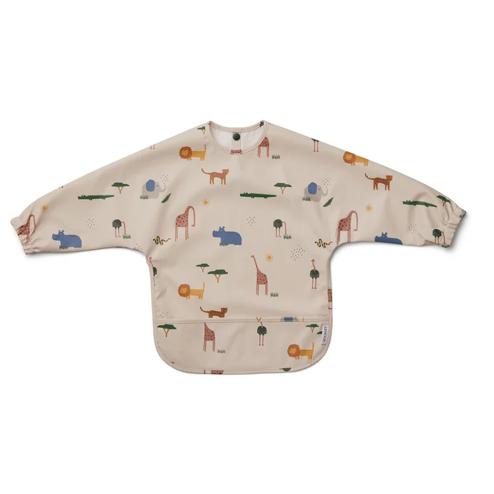 Merle Cape bib from LIEWOOD in the Safari, sandy version
