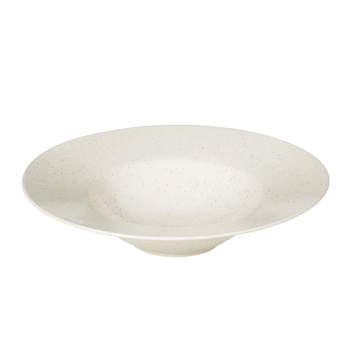 Broste Copenhagen - Nordic Vanilla Pasta plate deep, Ø 29 cm x H 7 cm