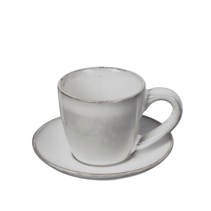 Broste Copenhagen - Nordic Sand Espresso cup with saucer, 5 cl