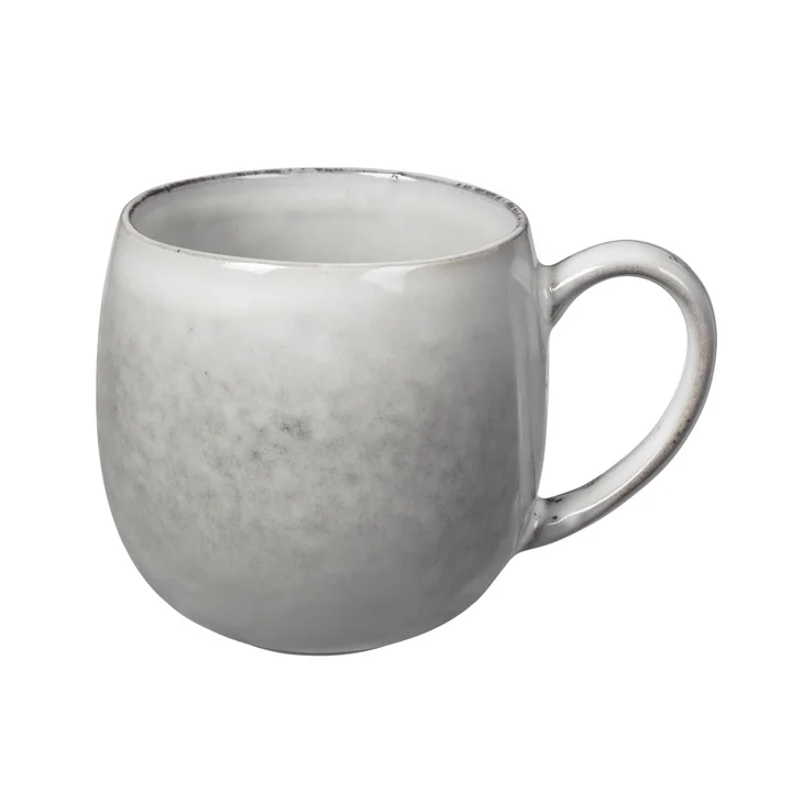 Broste Copenhagen - Nordic Sand Mug with handle, 45 cl