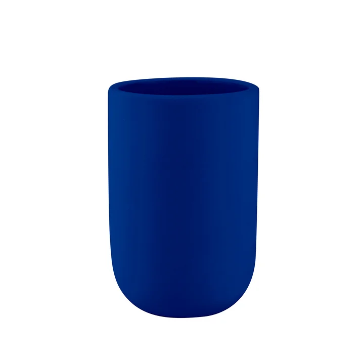 Lotus Toothbrush mug from Mette Ditmer in the finish cobalt