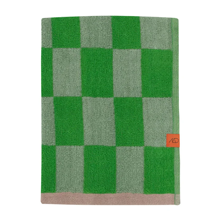 Retro Bath towel from Mette Ditmer in the classic green version