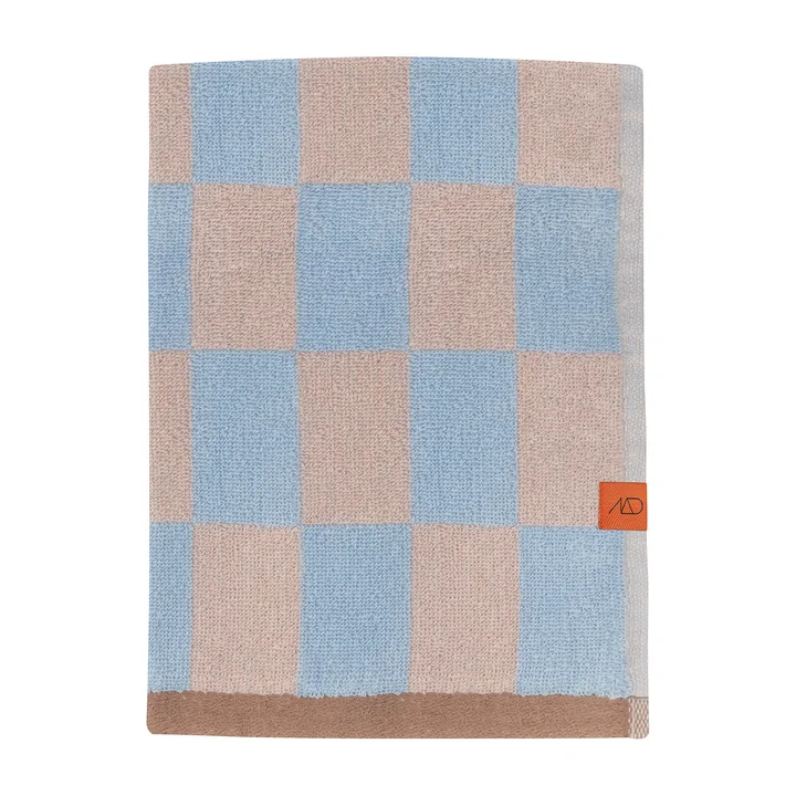 Retro Bath towel from Mette Ditmer in the light blue version