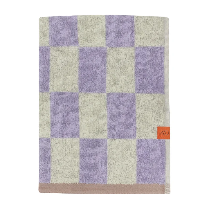 Retro Bath towel from Mette Ditmer in the lilac version
