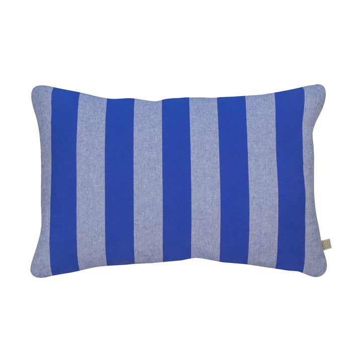 Stripes Pillowcase from Mette Ditmer in the finish cobalt