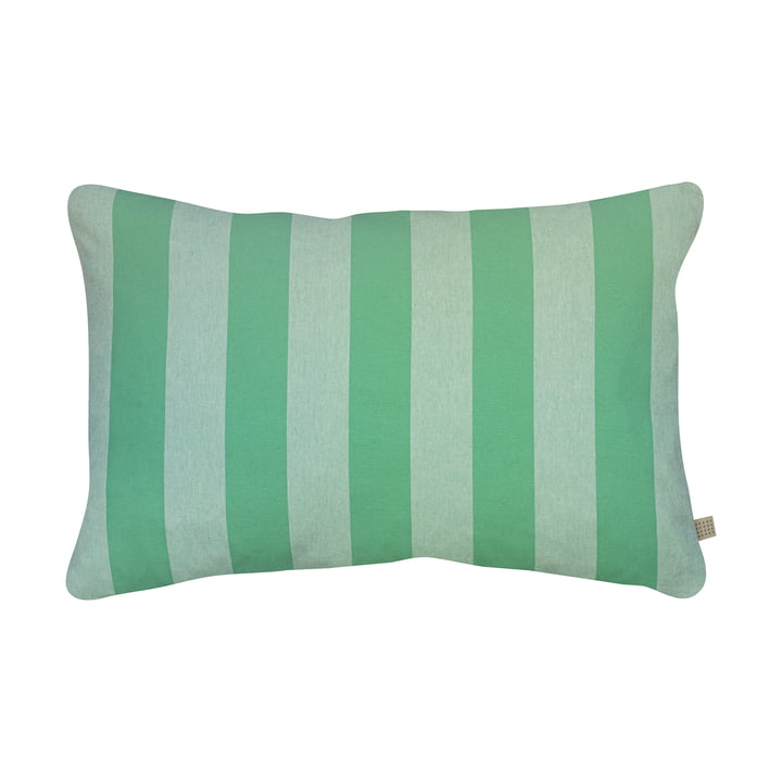 Stripes Pillowcase from Mette Ditmer in the finish jade