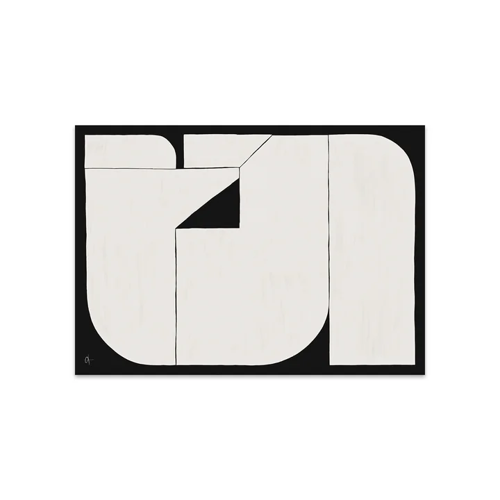 8am from Nord Projects, 50 x 70 cm from The Poster Club