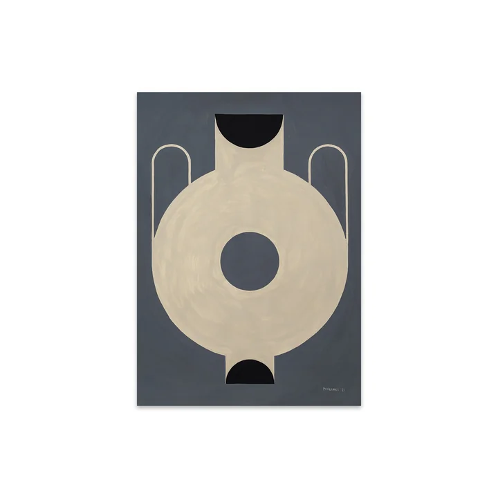 Circular Vase from Studio Paradissi, 30 x 40 cm from The Poster Club