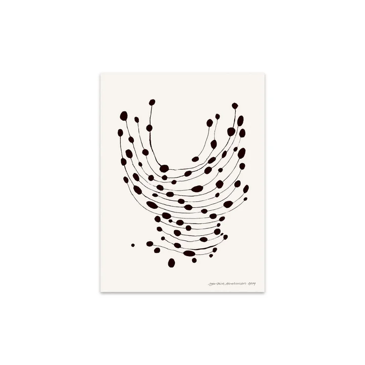 Dancing Dots from Leise Dich Abrahamsen, 30 x 40 cm from The Poster Club