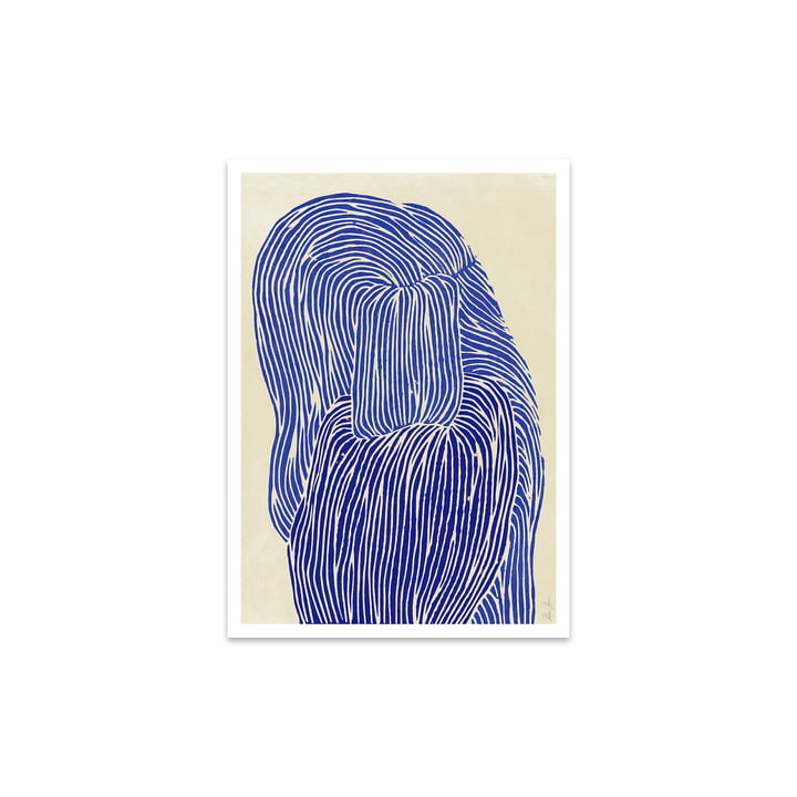 Deep Blue by Rebecca Hein, 30 x 40 cm from The Poster Club