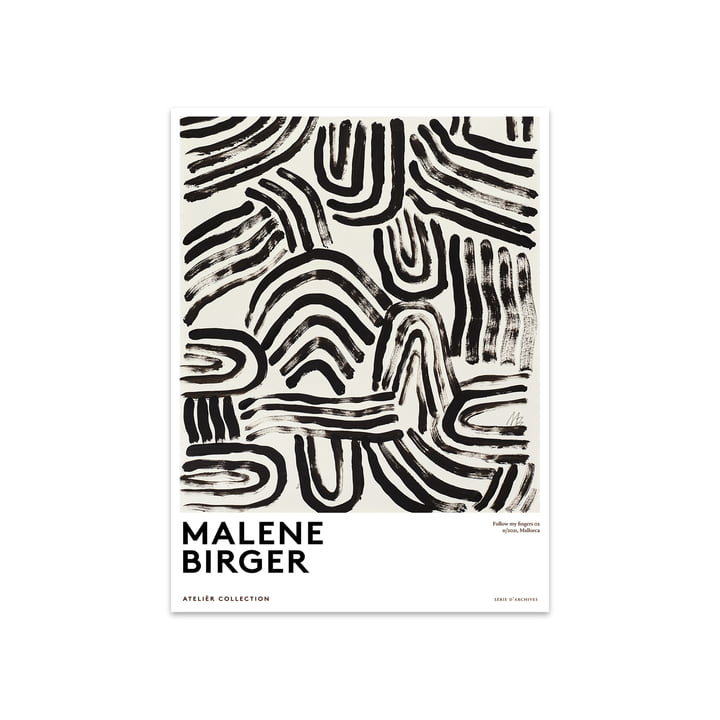 Follow My Fingers by Malene Birger, 50 x 70 cm from The Poster Club