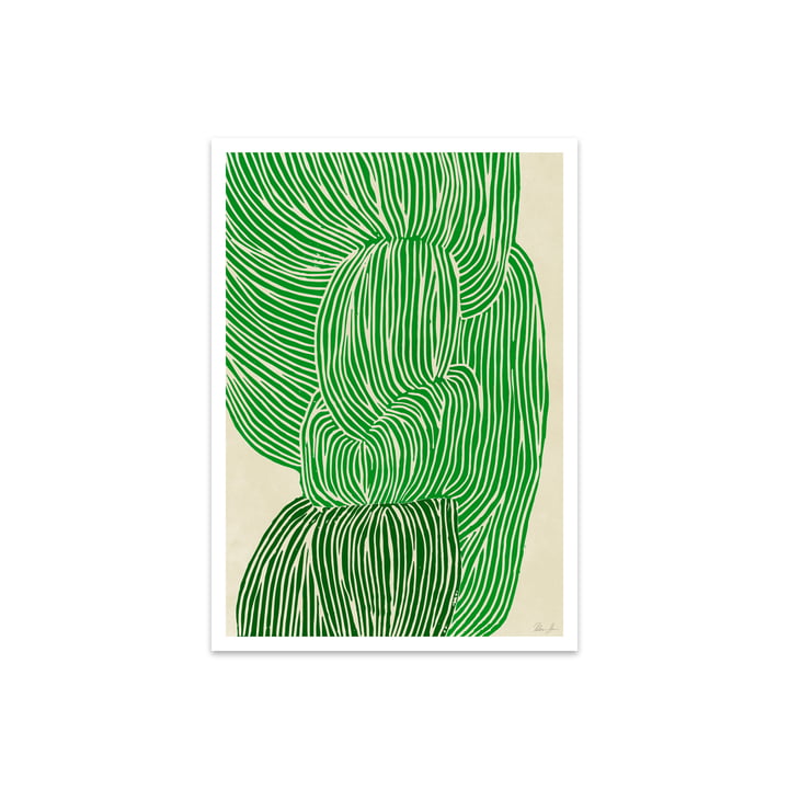 Green Ocean by Rebecca Hein, 40 x 50 cm from The Poster Club