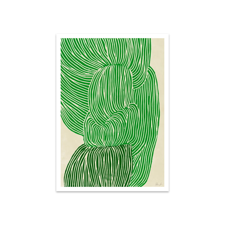 Green Ocean by Rebecca Hein, 50 x 70 cm by The Poster Club