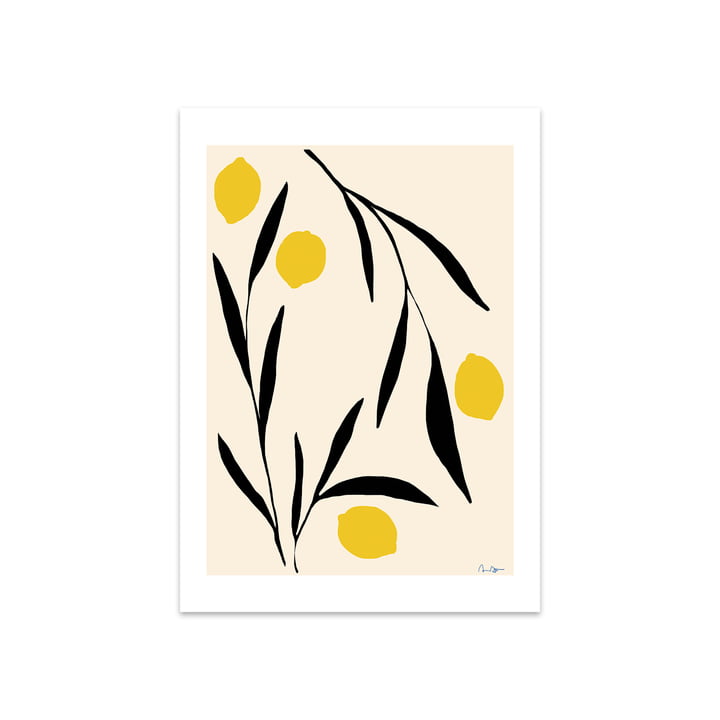 Lemon by Anna Mörner, 50 x 70 cm