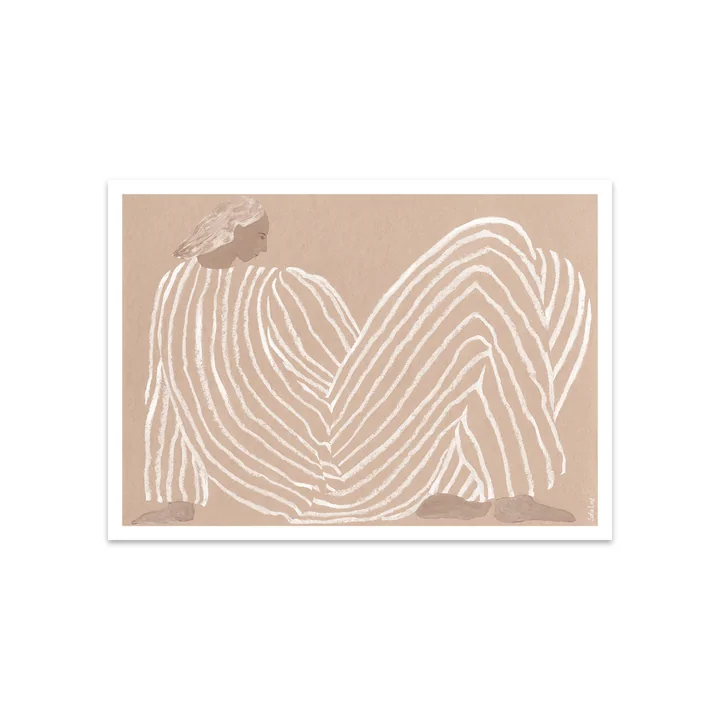 Me by Sofia Lind, 50 x 70 cm