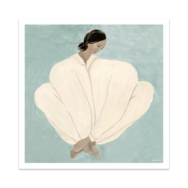 Meet Me At Jaurés by Sofia Lind, 100 x 100 cm