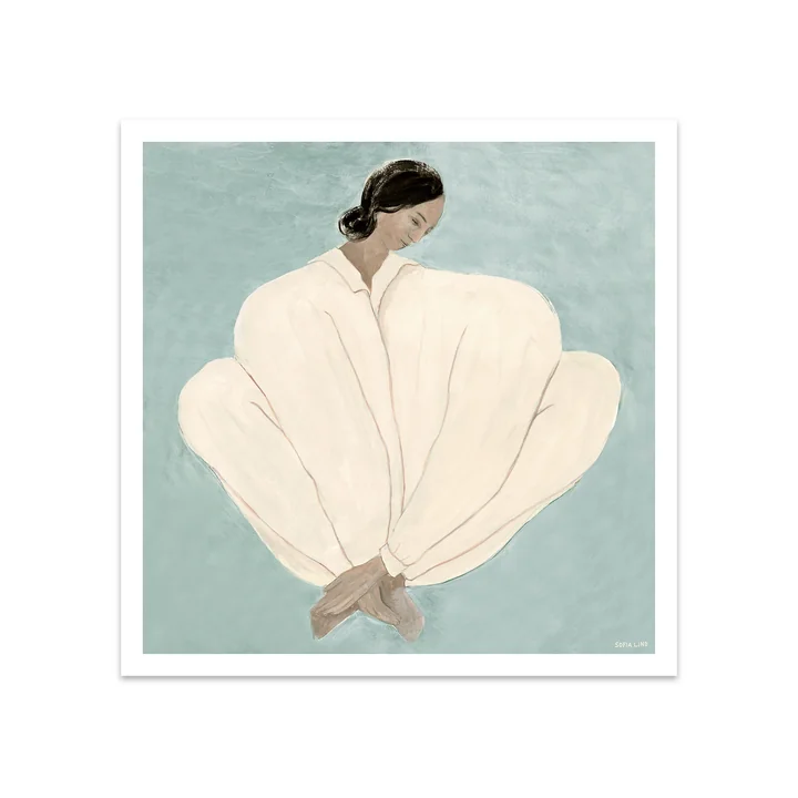 Meet Me At Jaurés by Sofia Lind, 50 x 50 cm