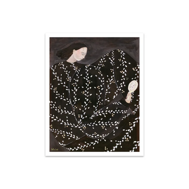 Mirror Mirror by Sofia Lind, 40 x 50 cm