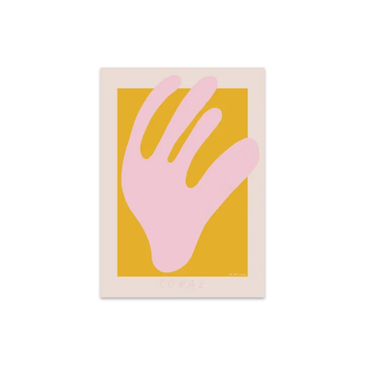 Pink Coral by Madelen Möllard, 30 x 40 cm from The Poster Club