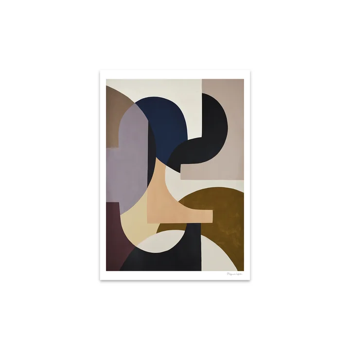 Rosa by Berit Mogensen Lopez, 30 x 40 cm from The Poster Club