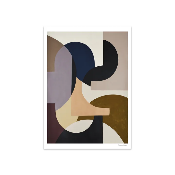 Rosa by Berit Mogensen Lopez, 50 x 70 cm from The Poster Club